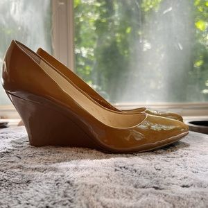 Tan Wedge Heels